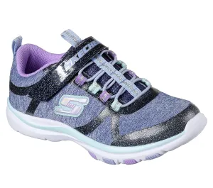 Skechers Navy/Multi Jazzy Jumpers Trainer Lite A/C Sneaker