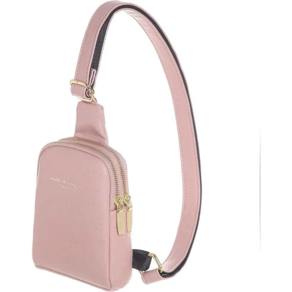 Small Crossbody Sling Bags for Women Vegan Leather Cell Phone Purse Fanny Packs for Women Men Teen Girls | Multiple Colors