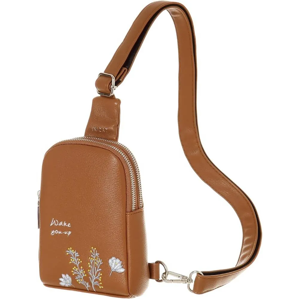 Small Crossbody Sling Bags for Women Vegan Leather Cell Phone Purse Fanny Packs for Women Men Teen Girls | Multiple Colors