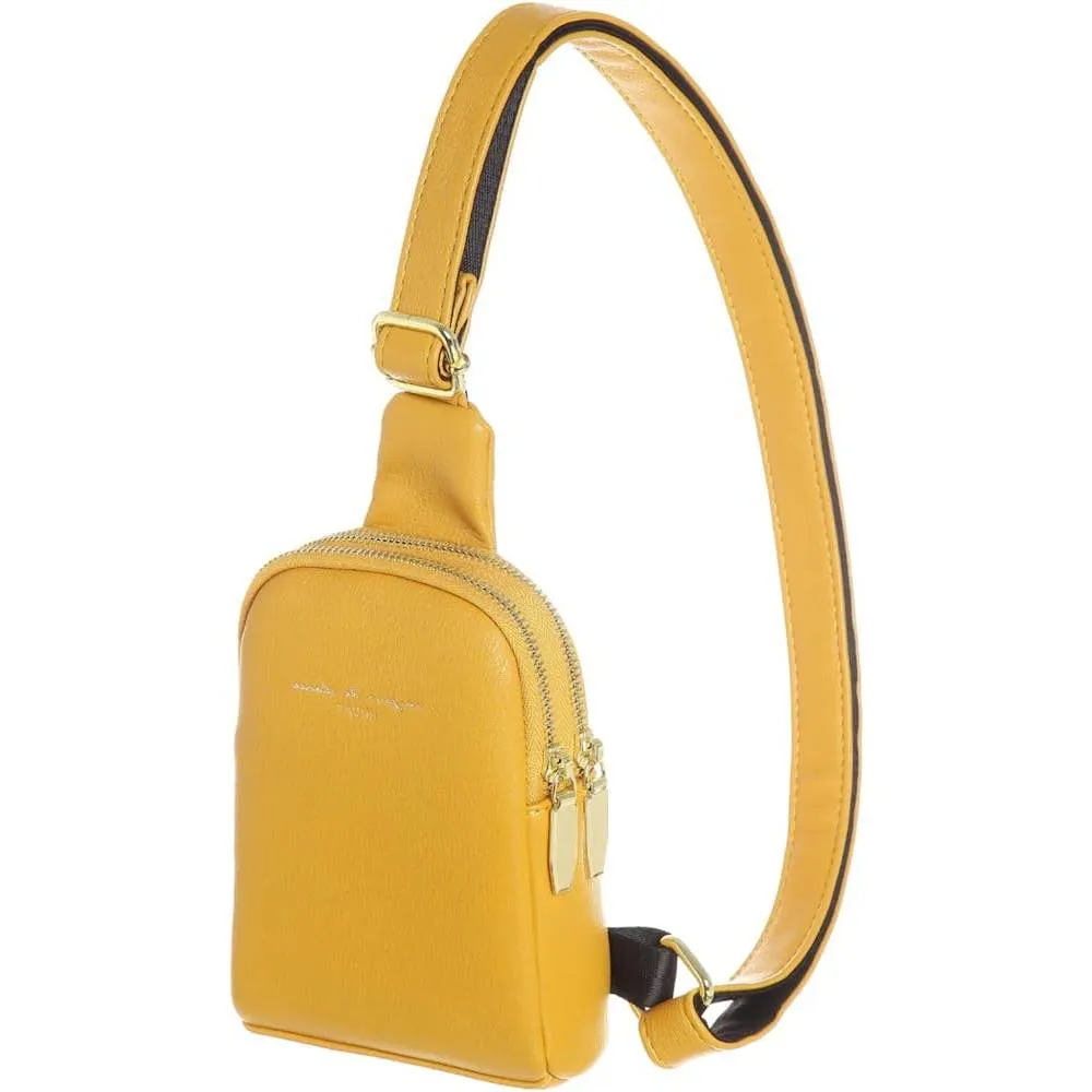 Small Crossbody Sling Bags for Women Vegan Leather Cell Phone Purse Fanny Packs for Women Men Teen Girls | Multiple Colors