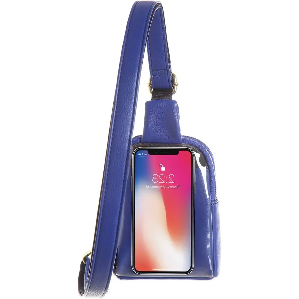 Small Crossbody Sling Bags for Women Vegan Leather Cell Phone Purse Fanny Packs for Women Men Teen Girls | Multiple Colors