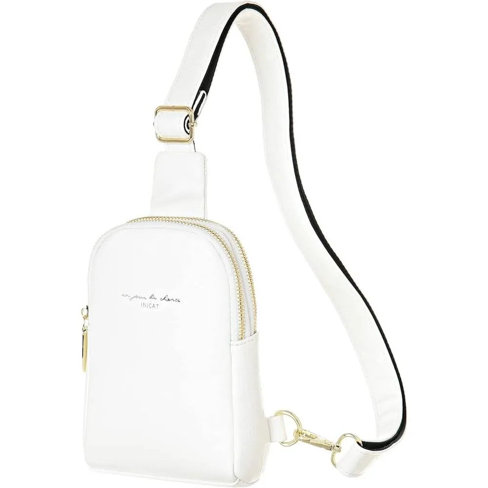 Small Crossbody Sling Bags for Women Vegan Leather Cell Phone Purse Fanny Packs for Women Men Teen Girls | Multiple Colors