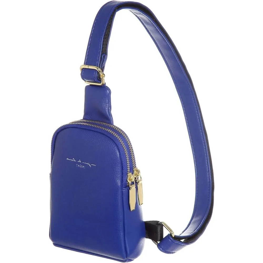 Small Crossbody Sling Bags for Women Vegan Leather Cell Phone Purse Fanny Packs for Women Men Teen Girls | Multiple Colors