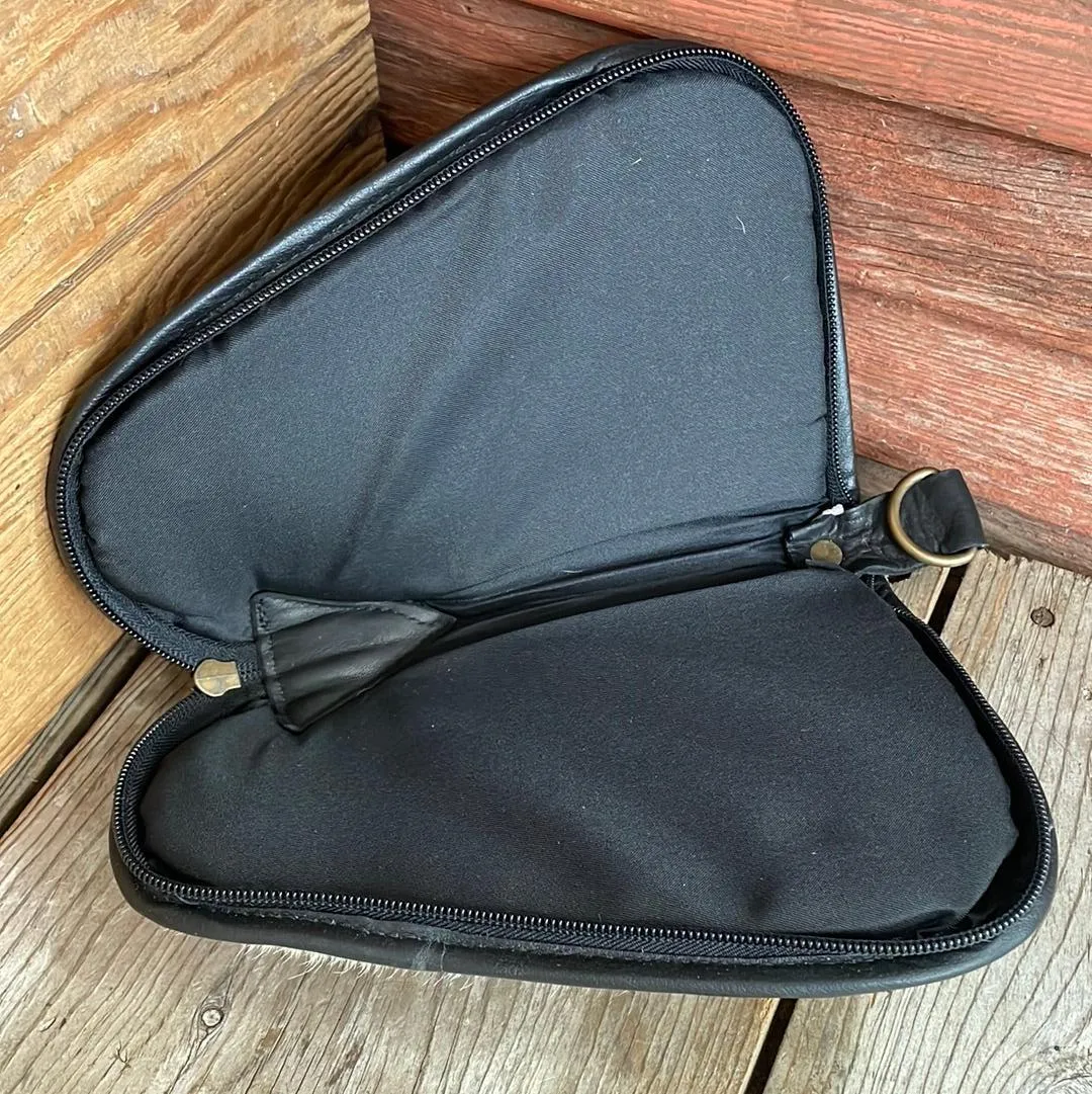 Small Pistol Case - Cowhide w/