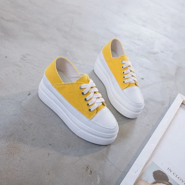Small Size Thick Sole Height Increase Sneakers SS270