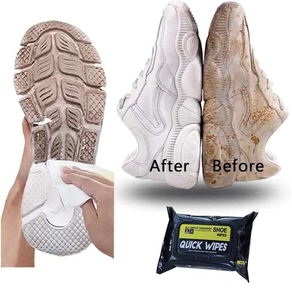 Sneaker Travel Wipes/Professional Cleaner by EZB