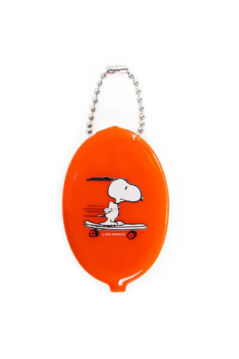Snoopy Skateboard Coin Pouch