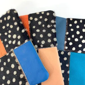 Soruka Zahra Leather Zip Purse - Dotty Print Mix (assorted)
