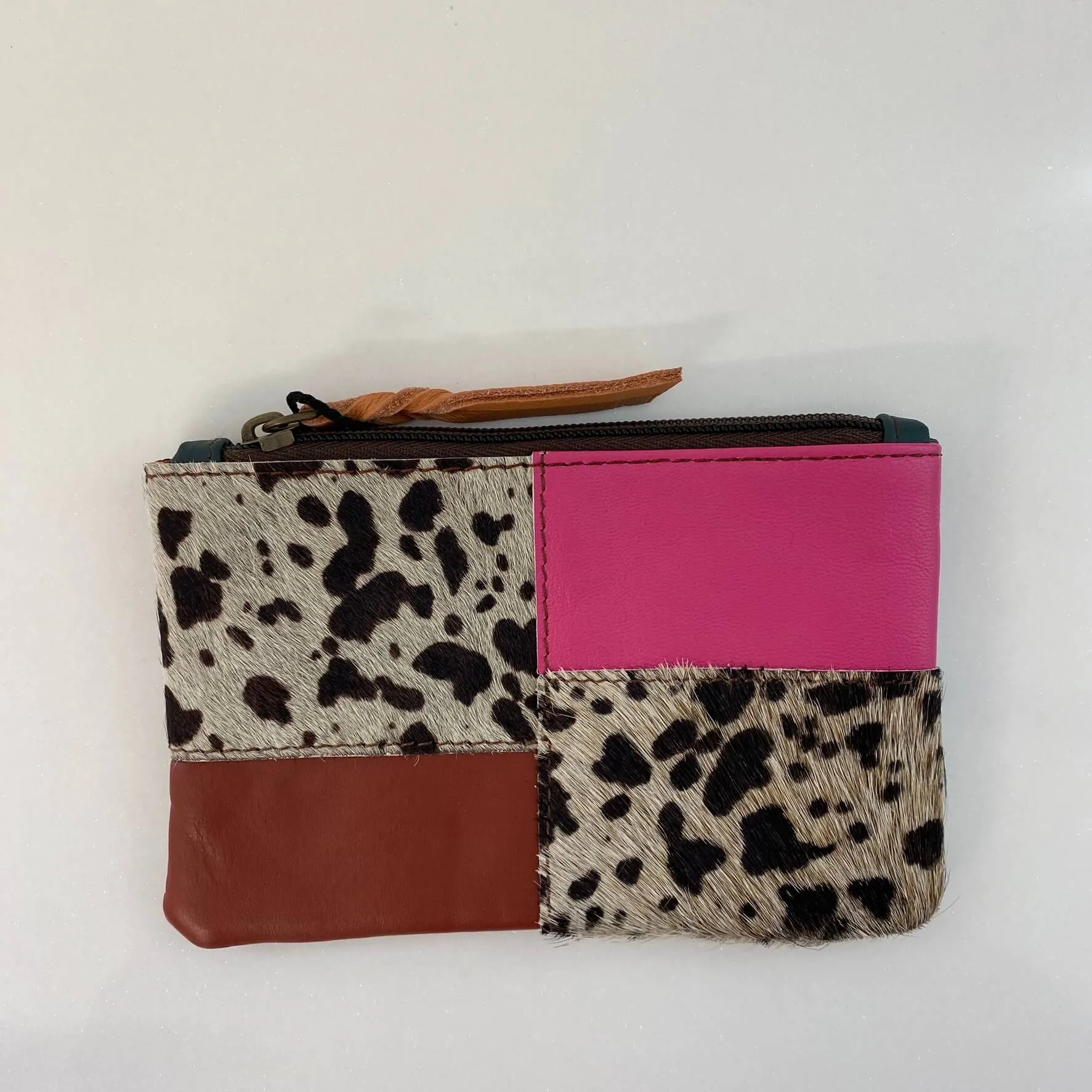 Soruka Zahra Leather Zip Purse - Print Mix (assorted)