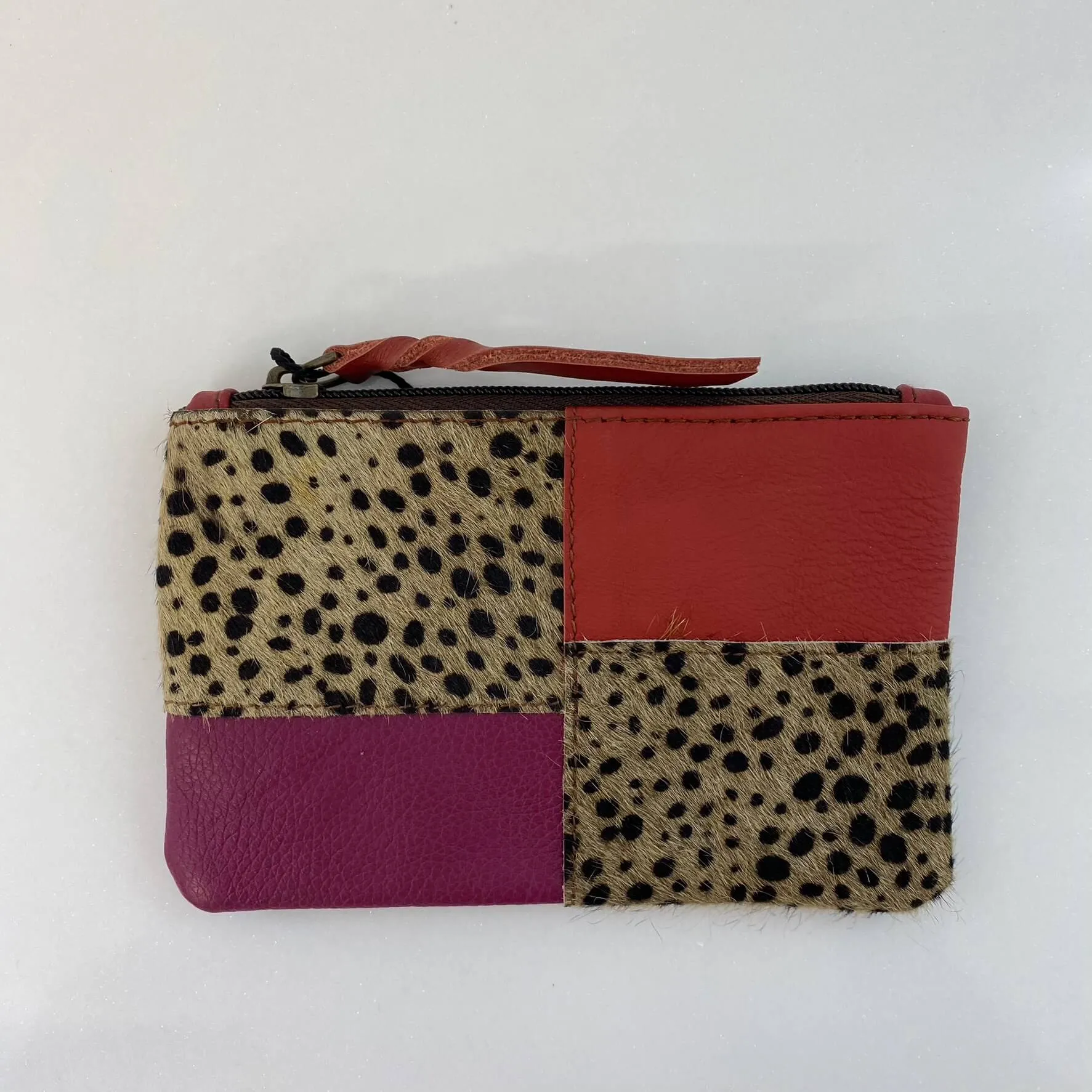 Soruka Zahra Leather Zip Purse - Print Mix (assorted)