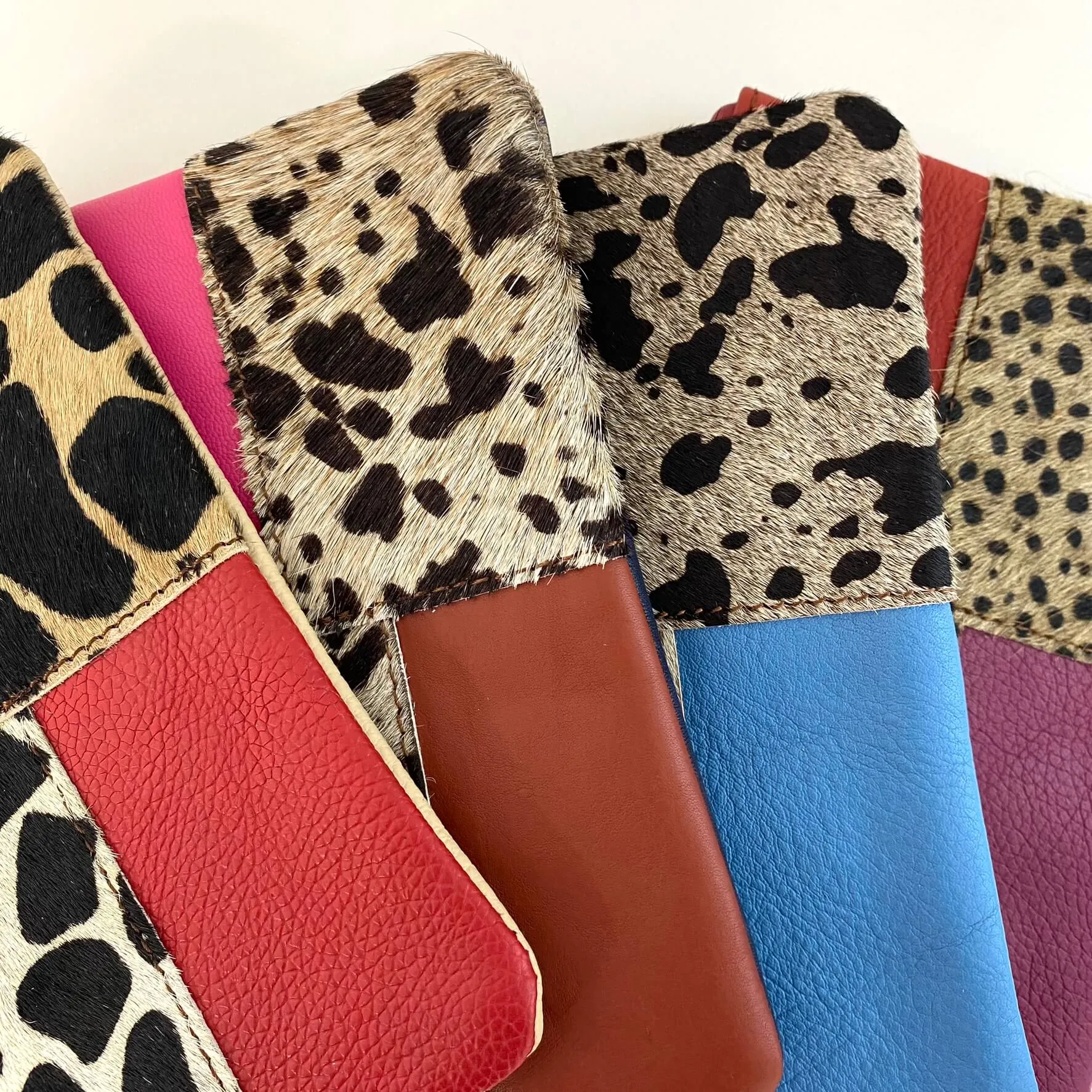 Soruka Zahra Leather Zip Purse - Print Mix (assorted)