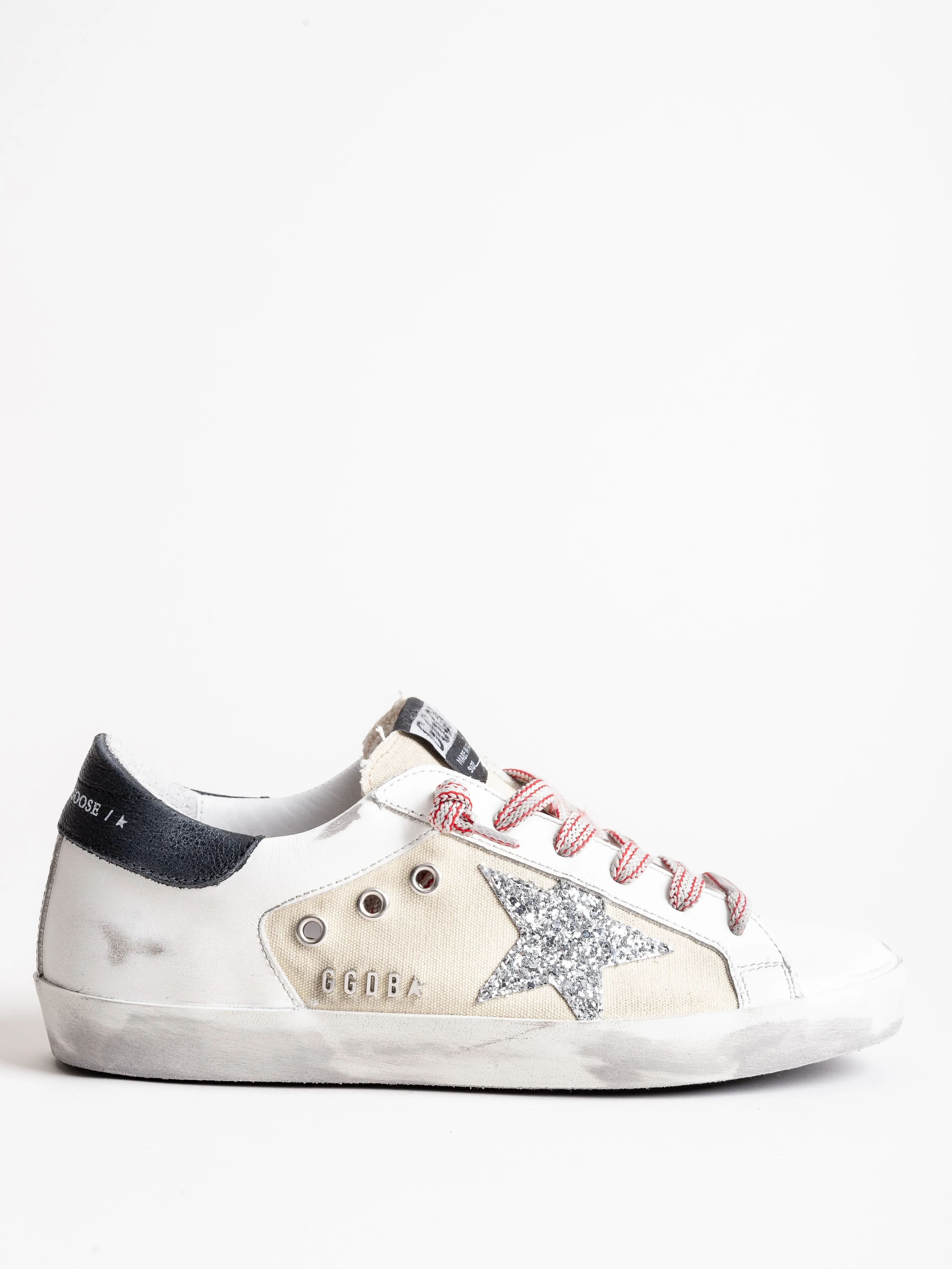 superstar sneaker - beige canvas