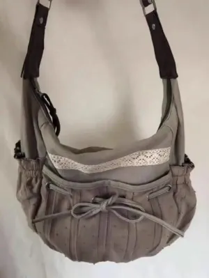 Sweet Cool Bow Vintage Drawstring Chic Crossbody Bags