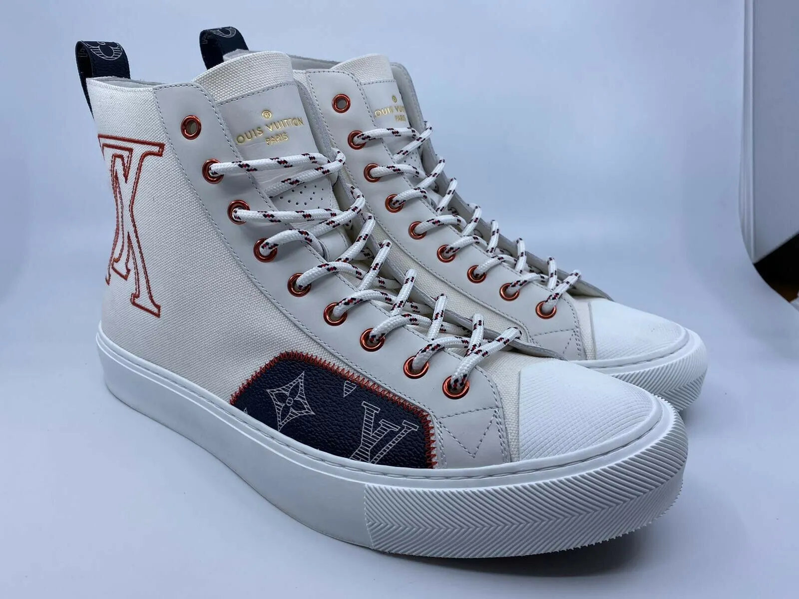 Tattoo Sneaker Boot Upside Down LV