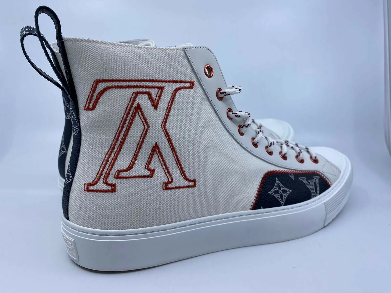 Tattoo Sneaker Boot Upside Down LV