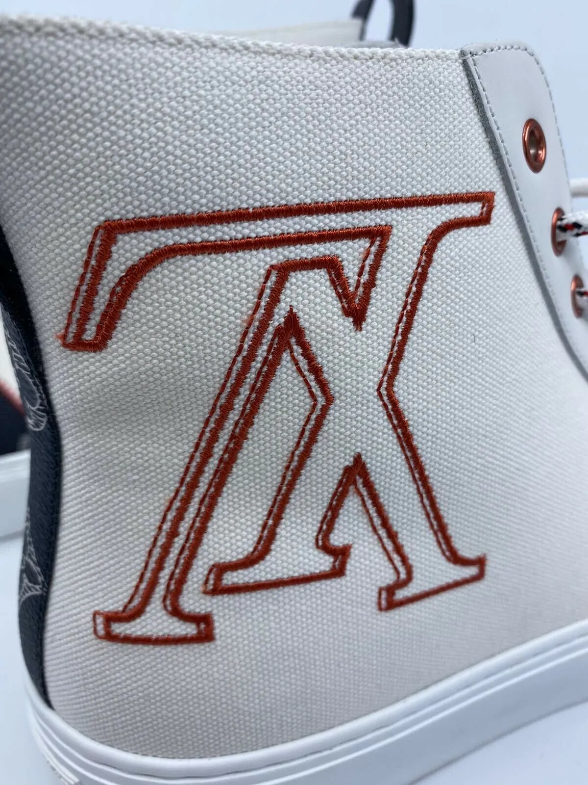 Tattoo Sneaker Boot Upside Down LV
