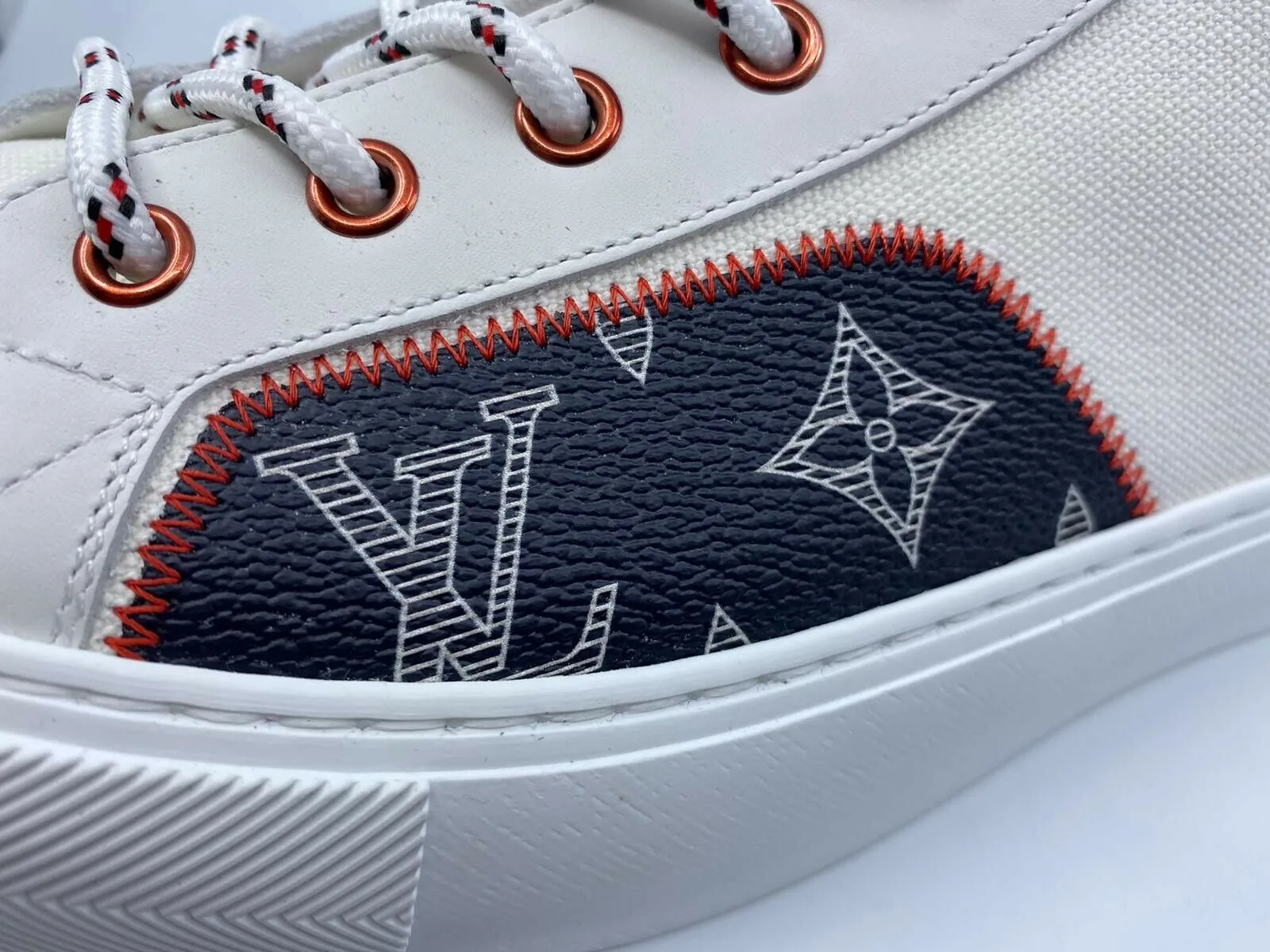 Tattoo Sneaker Boot Upside Down LV
