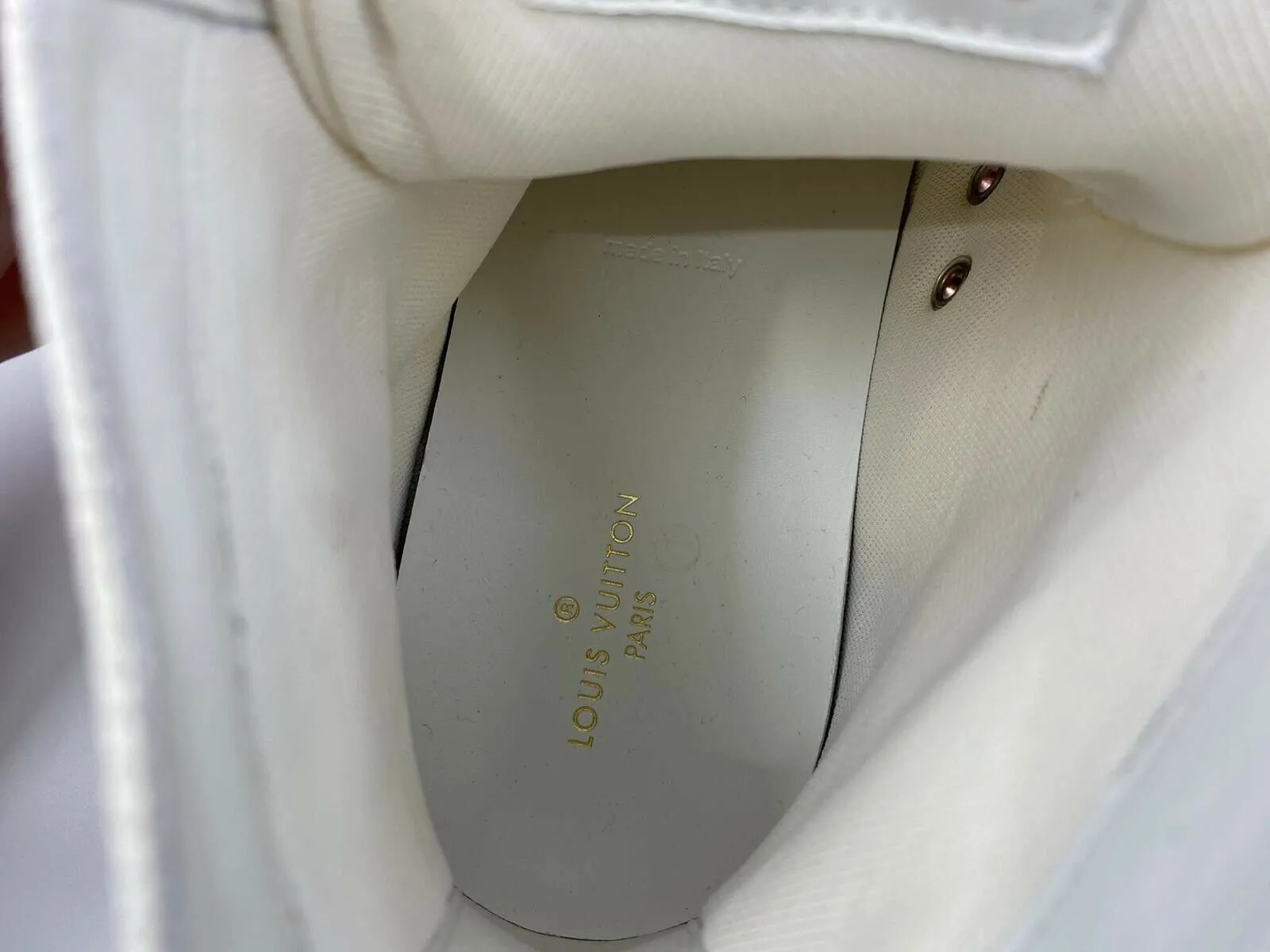 Tattoo Sneaker Boot Upside Down LV