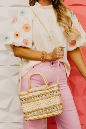 The Corie Square Braided Handbag
