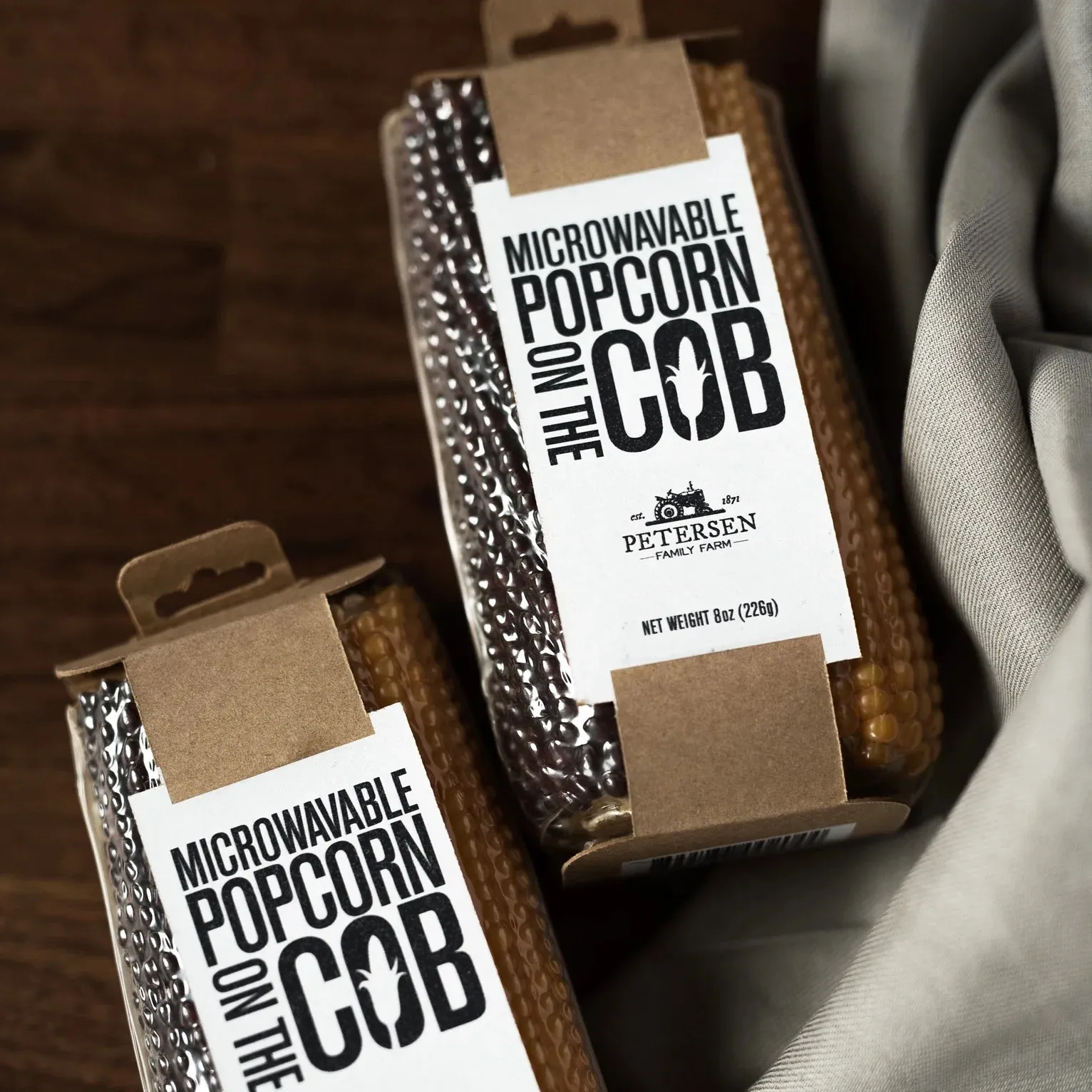 The Microwavable Popcorn On The Cob
