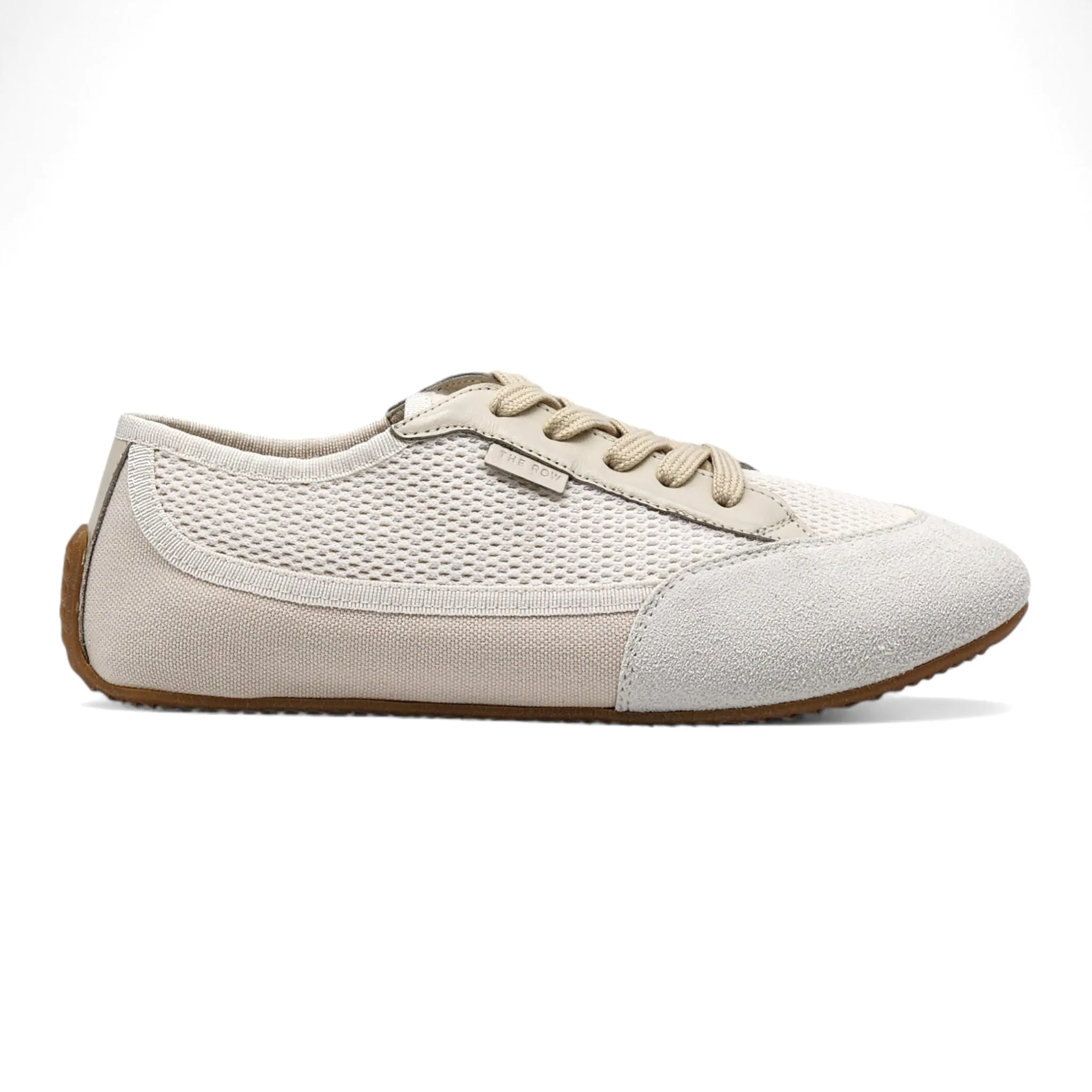 The Row Bonnie Sneakers - Canvas and Suede  - Ivory 38