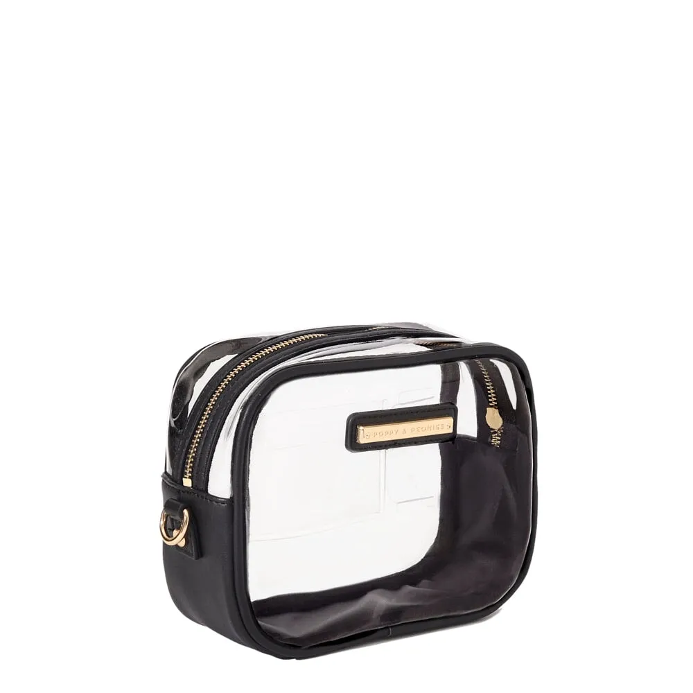 The Stadium Convertible Crossbody Black