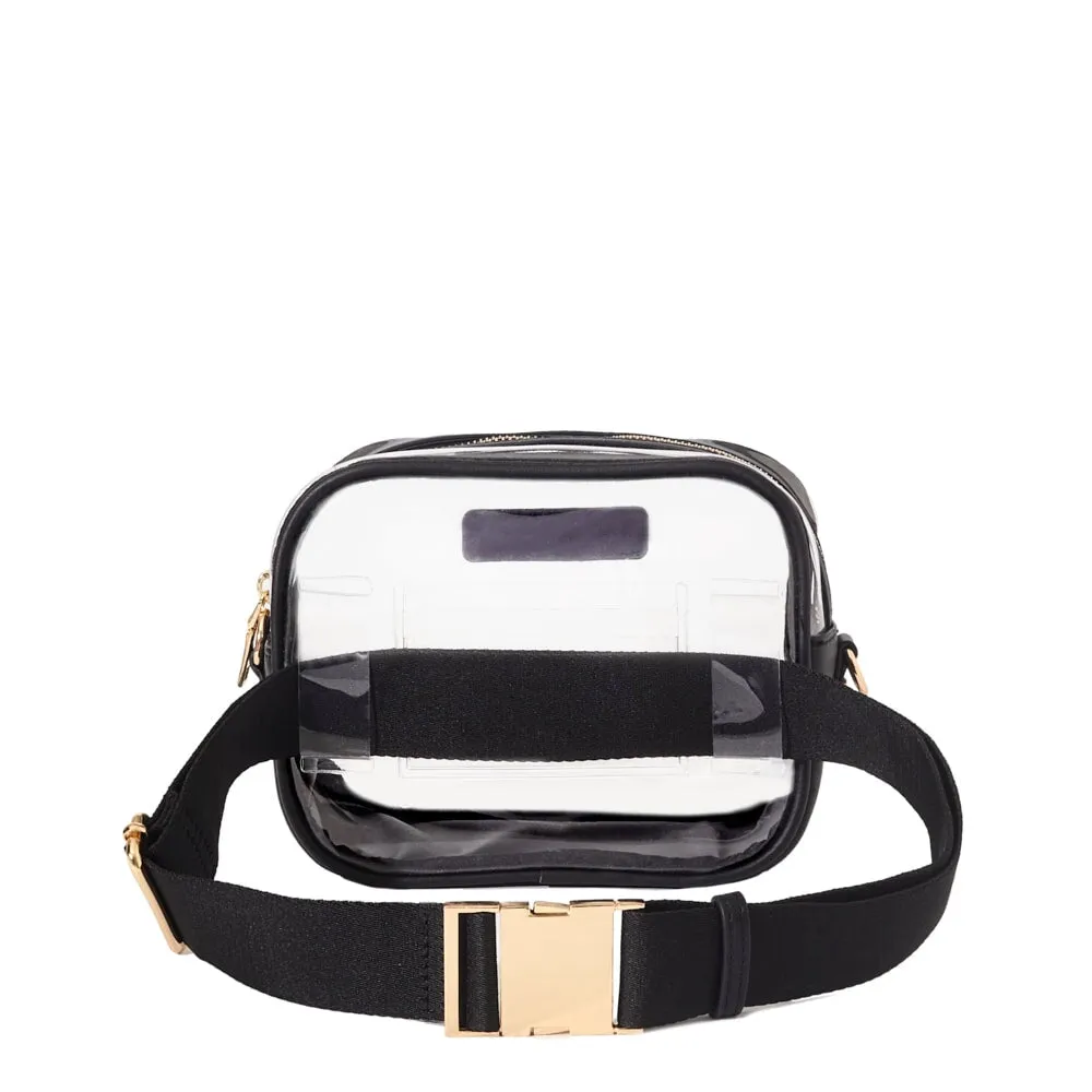 The Stadium Convertible Crossbody Black