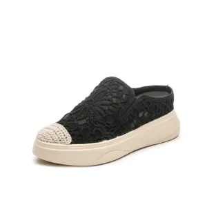 Thicksole Slip On Espadrilles GS266