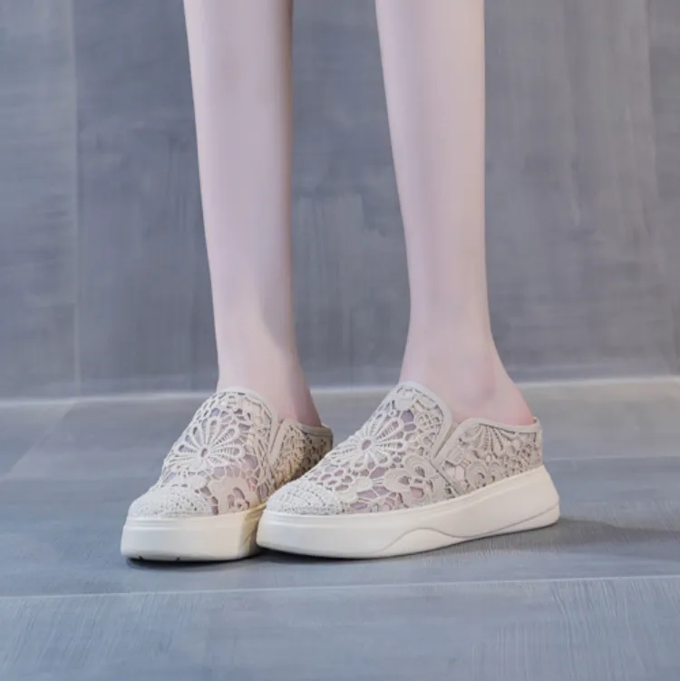 Thicksole Slip On Espadrilles GS266