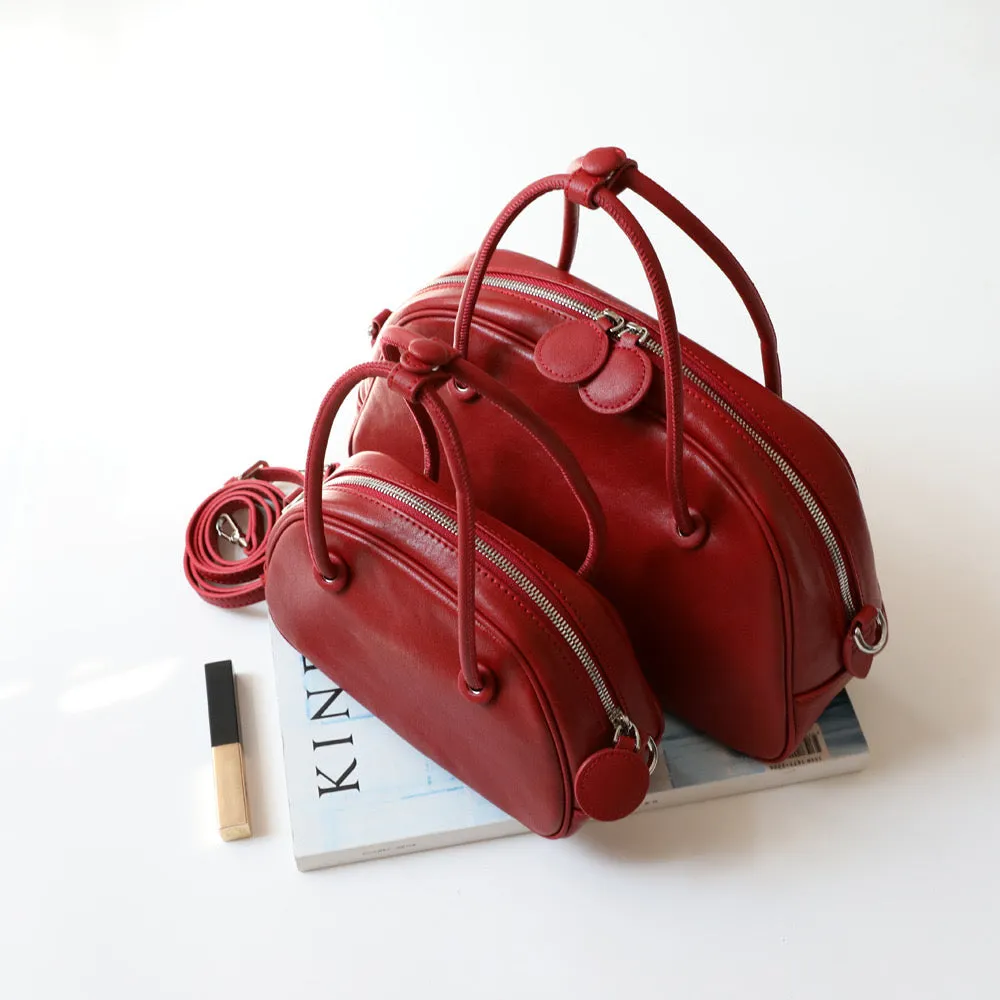 Top Handle Shell Bag Bowling Bag