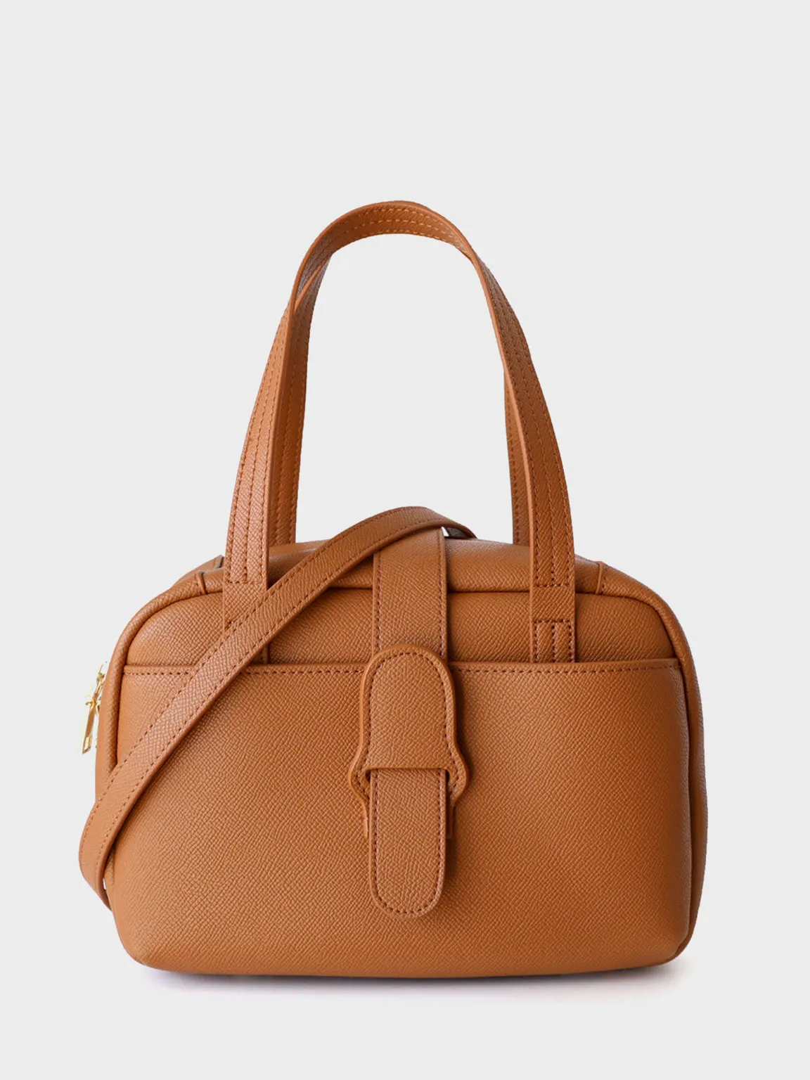 Top Handle Soft Leather Pillow Bag Camera Bag