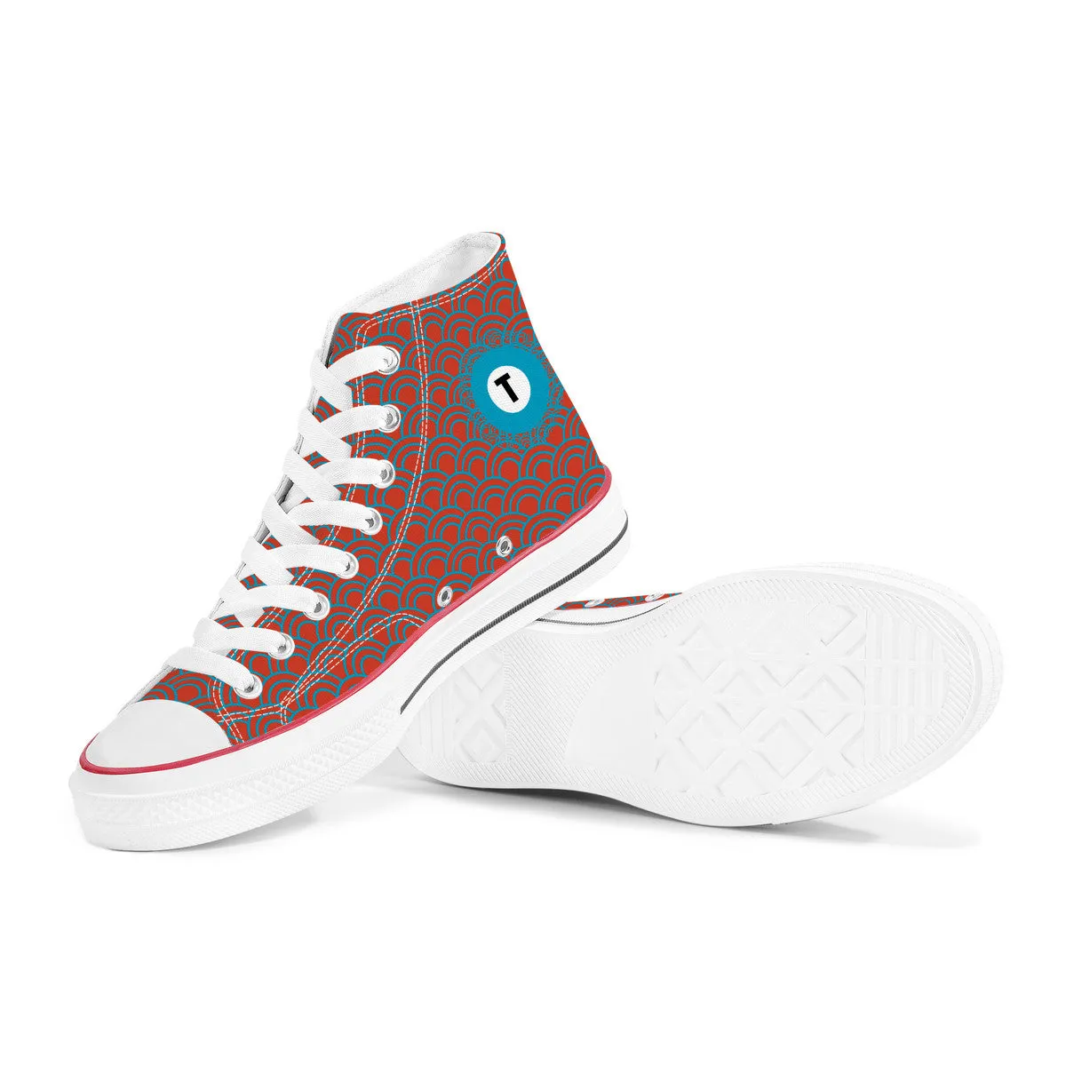 Tōzai Line High Top Canvas Shoes