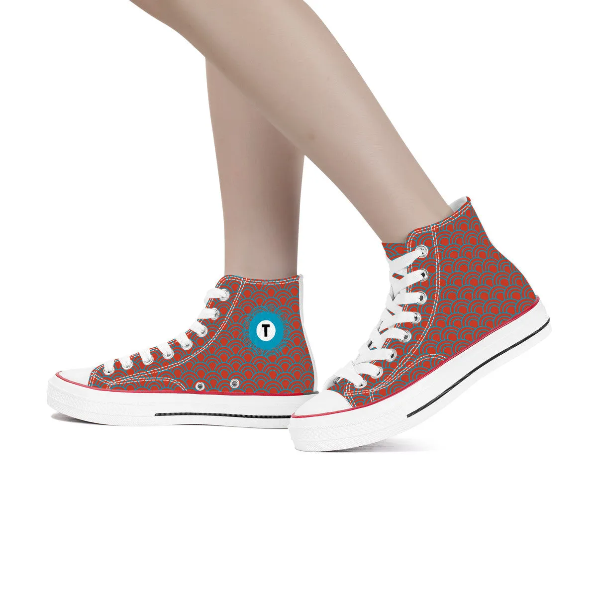Tōzai Line High Top Canvas Shoes