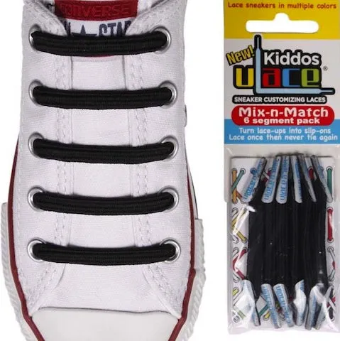 U-Lace Kiddos Black