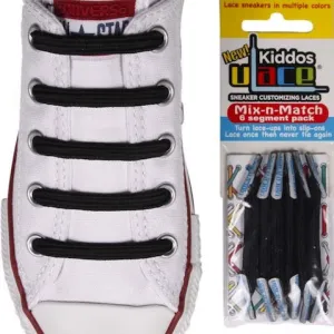 U-Lace Kiddos Black