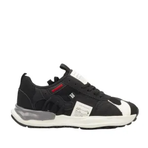 Urbanart Men's Retro 1 Faux Nubuck /Mesh Black