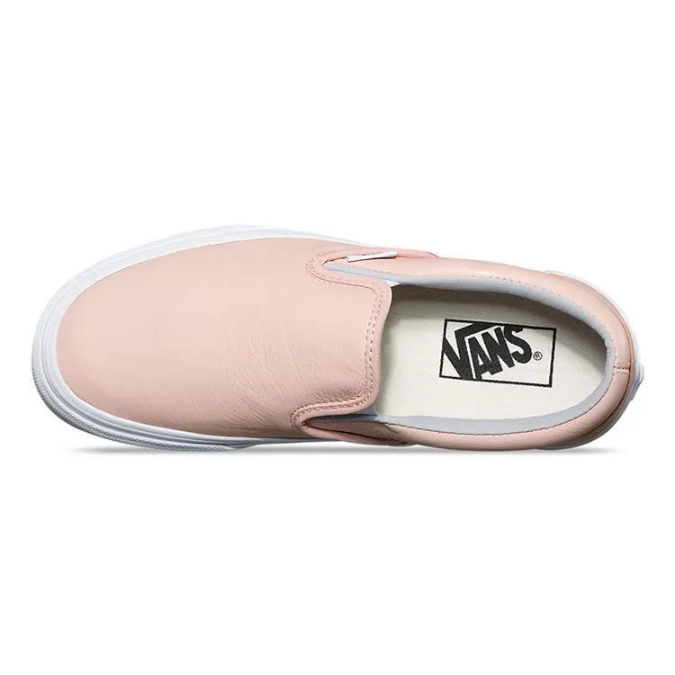 Vans Classic Slip On Leather Womens Shoes