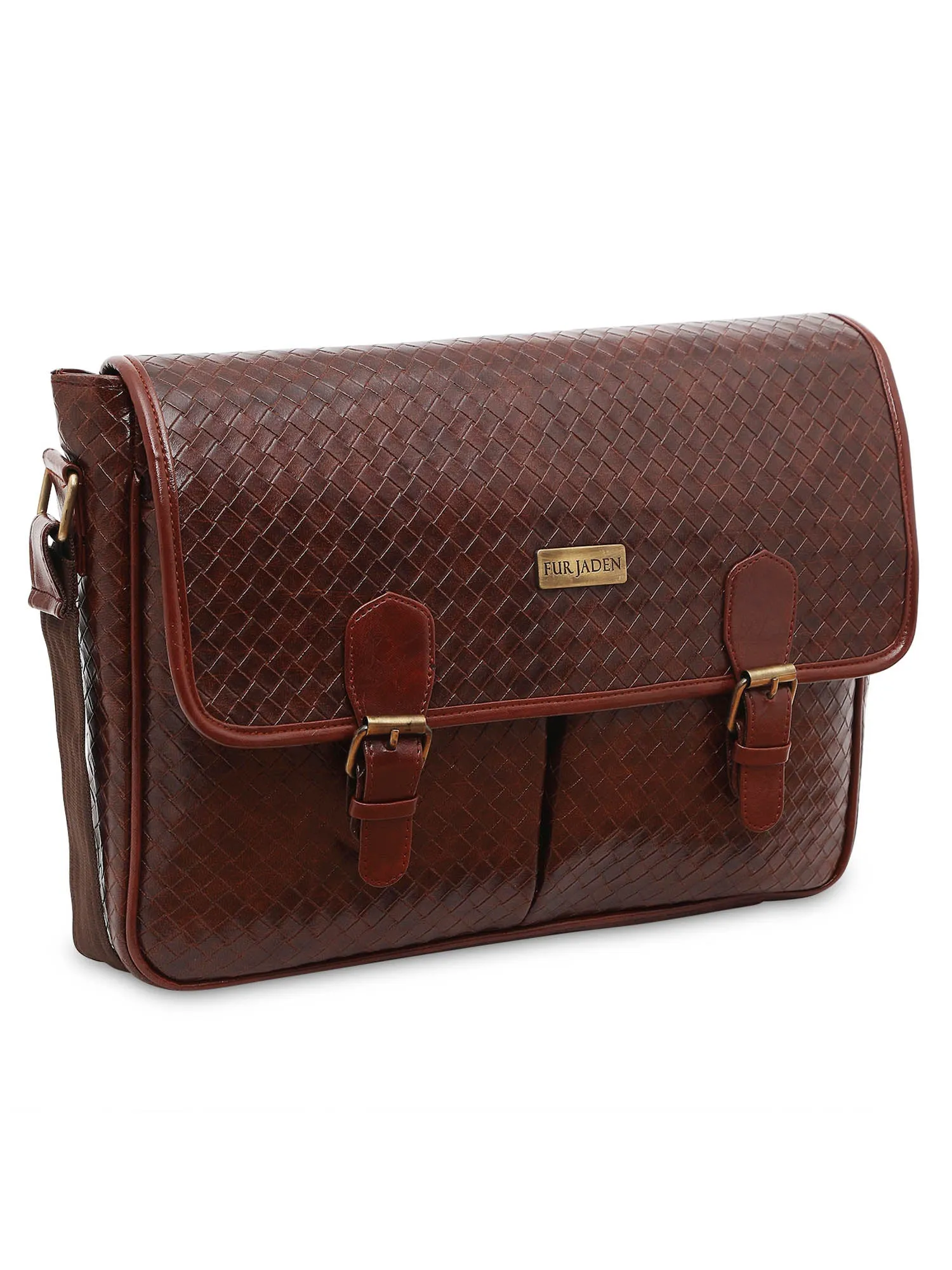 Vegan Leather Crossbody (Tan)