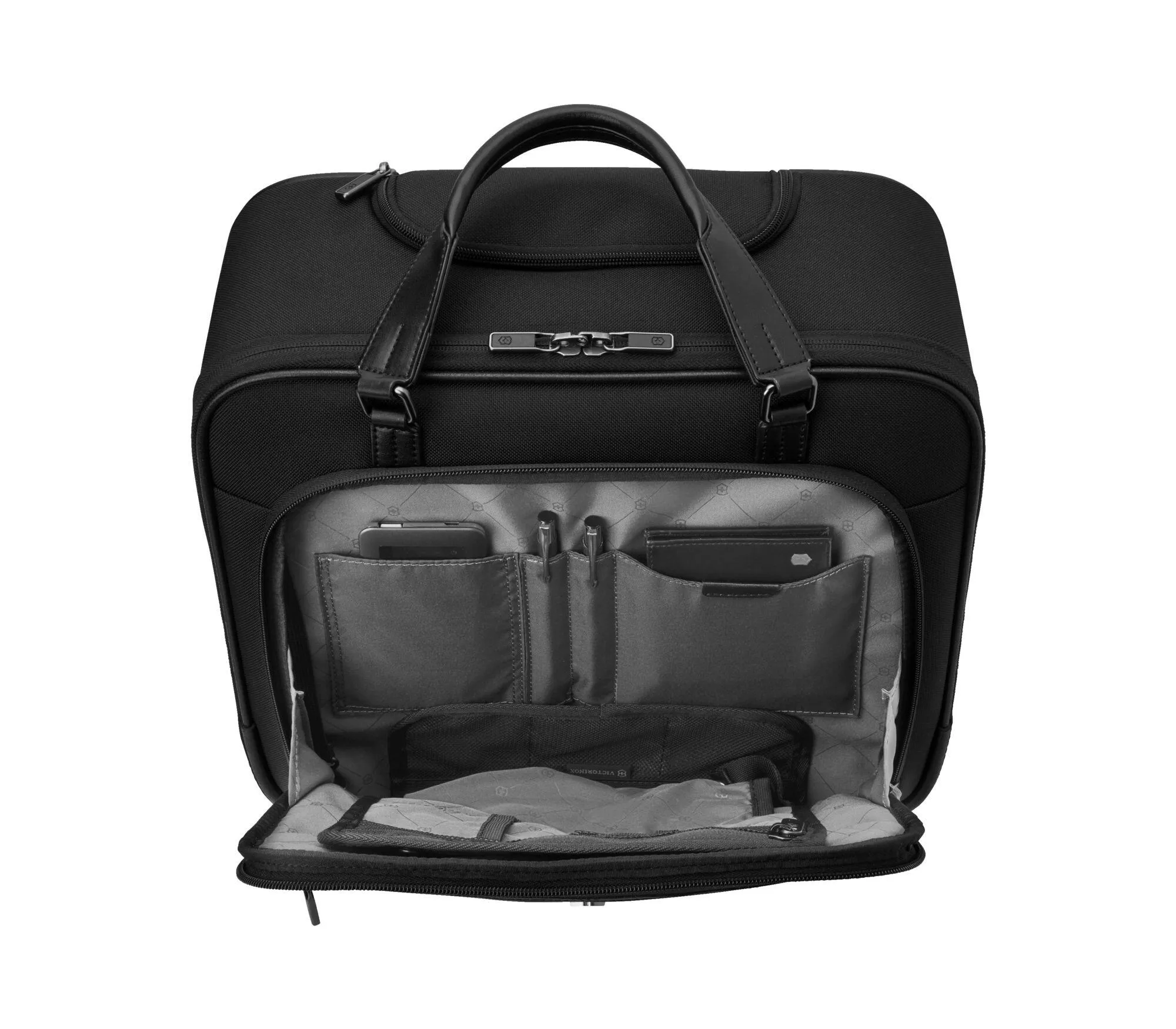 Victorinox Werks Professional CORDURA® Wheeled Brief/Tote Compact - Black
