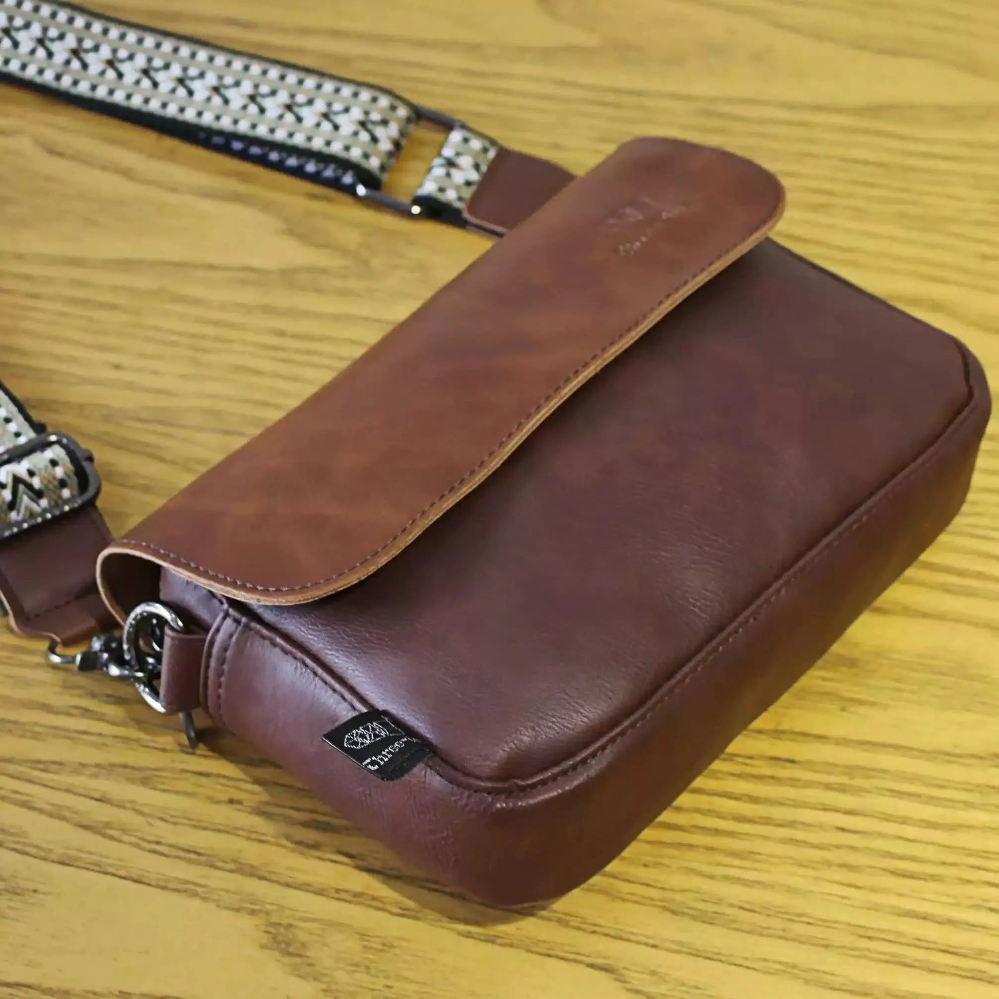 Vintage Crossbody Leather Bag