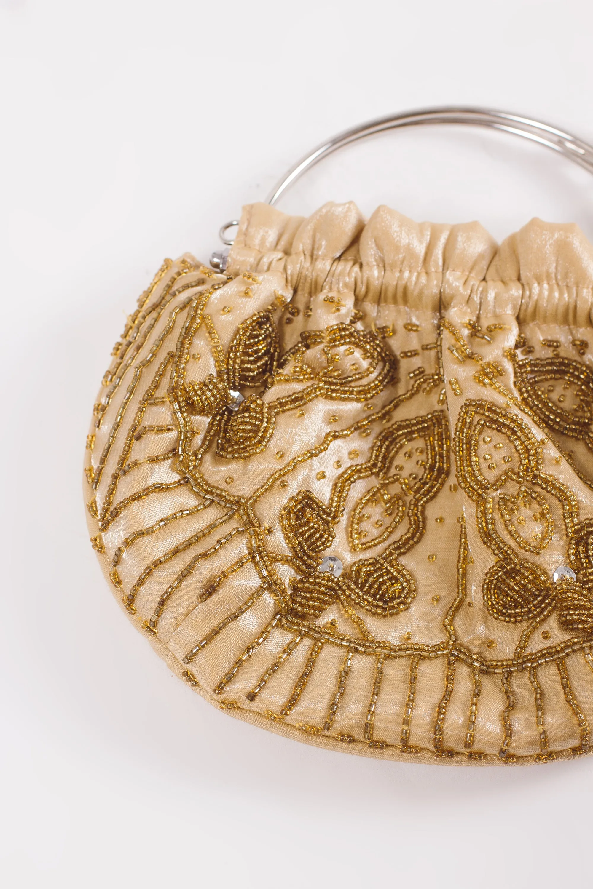 Vintage Gold Bijou Terner Purse