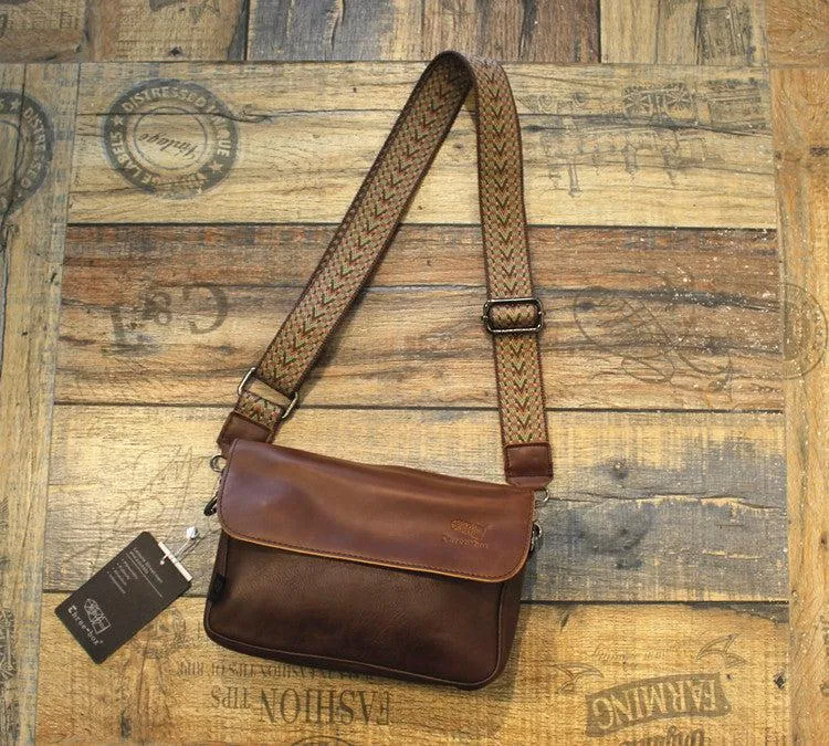 Vintage Small Messenger Bag