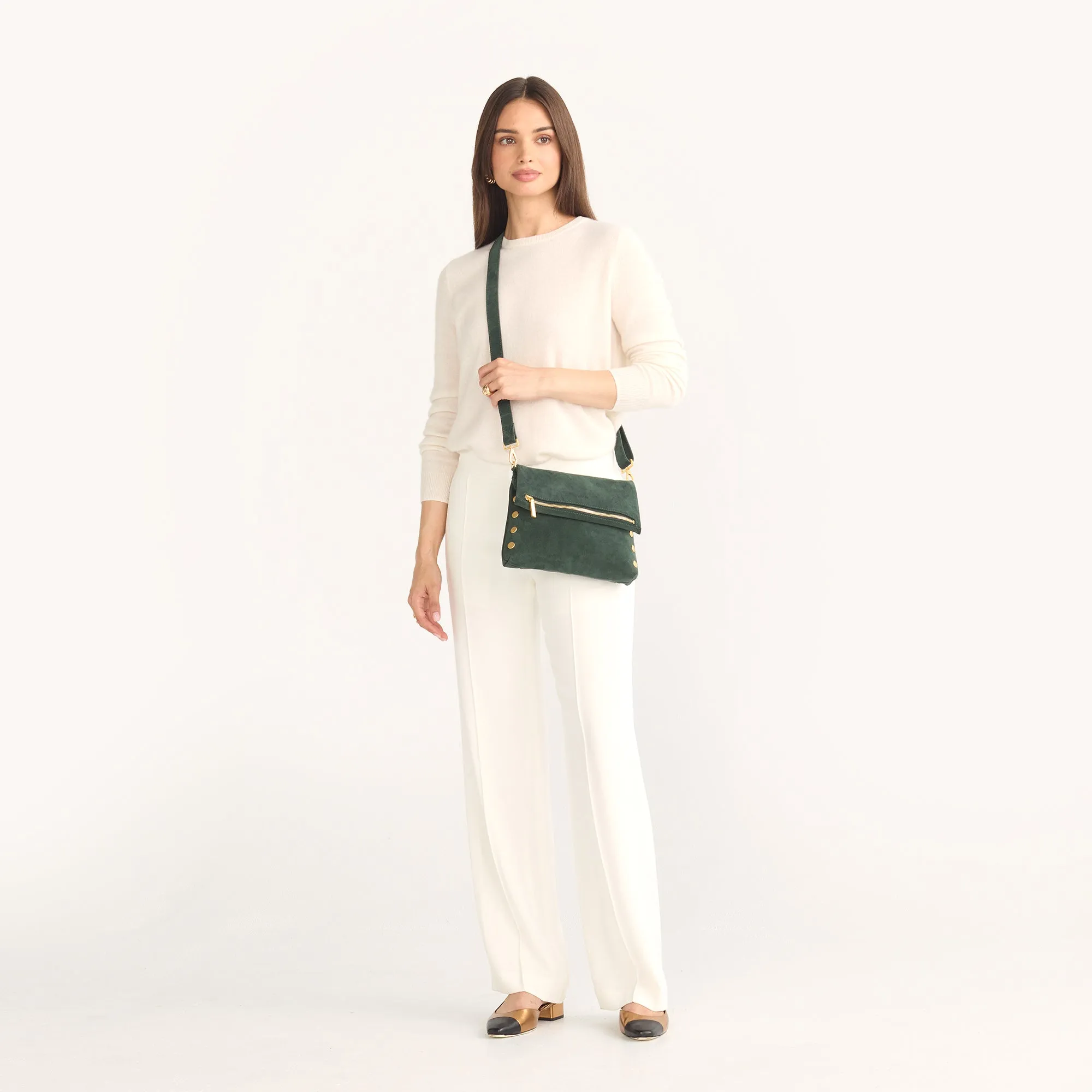 VIP | Green Room Suede/Brushed Gold | Med