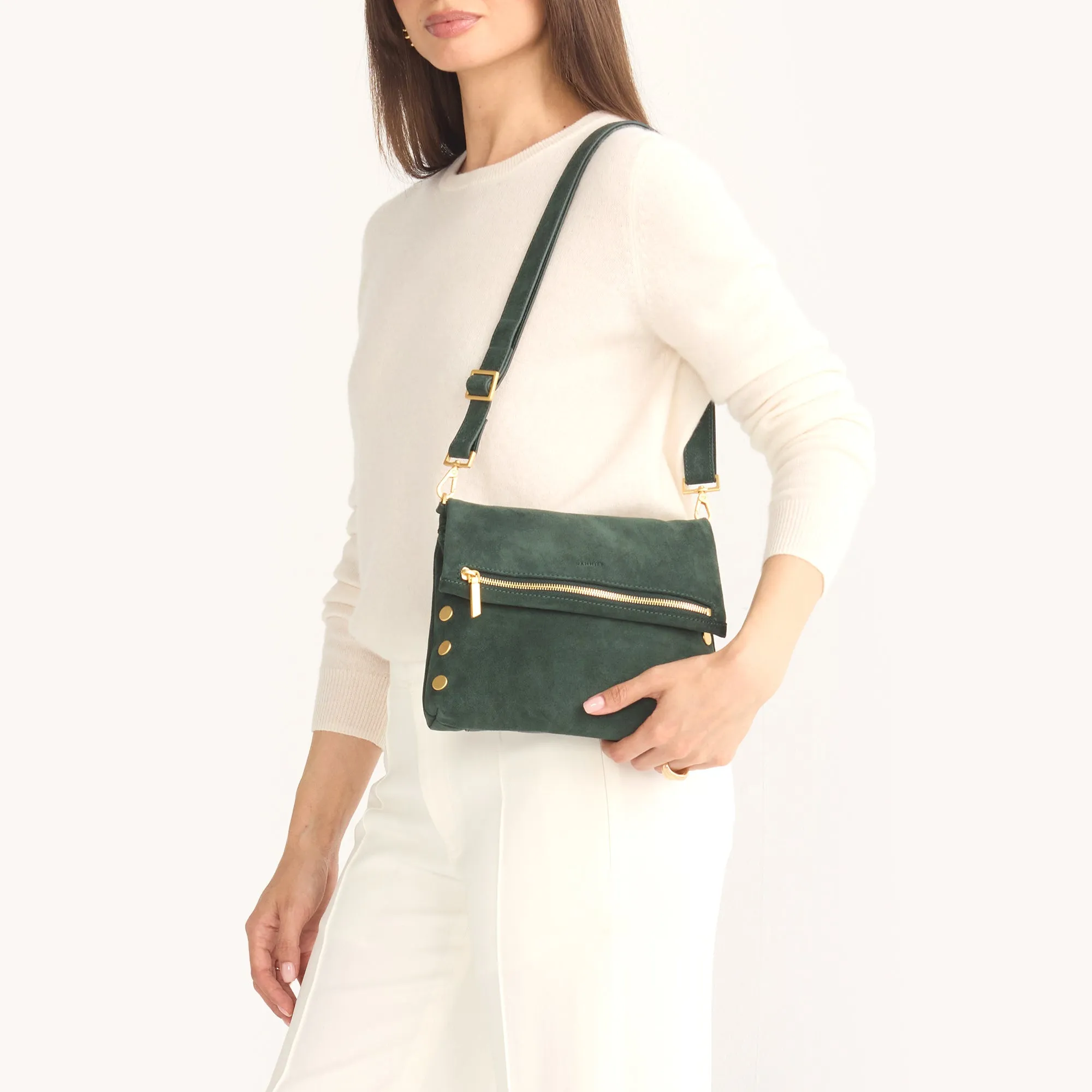 VIP | Green Room Suede/Brushed Gold | Med