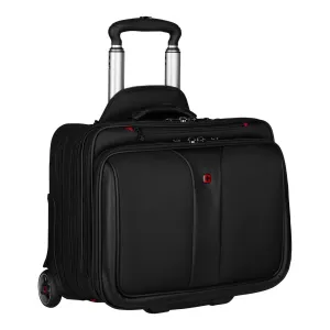 Wenger Patriot 2 Piece Wheeled Laptop Case Black