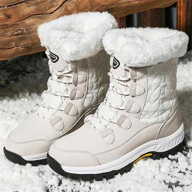 Winter Plus Size Super Warm Waterproof Snow Boots