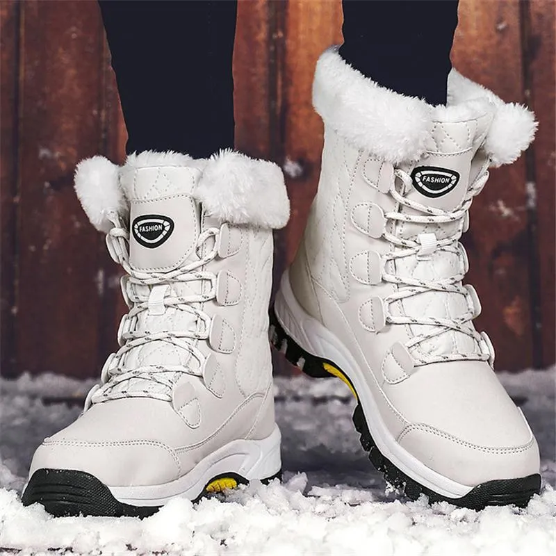 Winter Plus Size Super Warm Waterproof Snow Boots