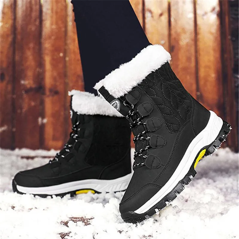 Winter Plus Size Super Warm Waterproof Snow Boots
