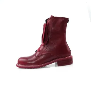 Women Boots Genuine Leather Short Boots Women Leisure Fashion Runway Show Women Shoes Winter Boots