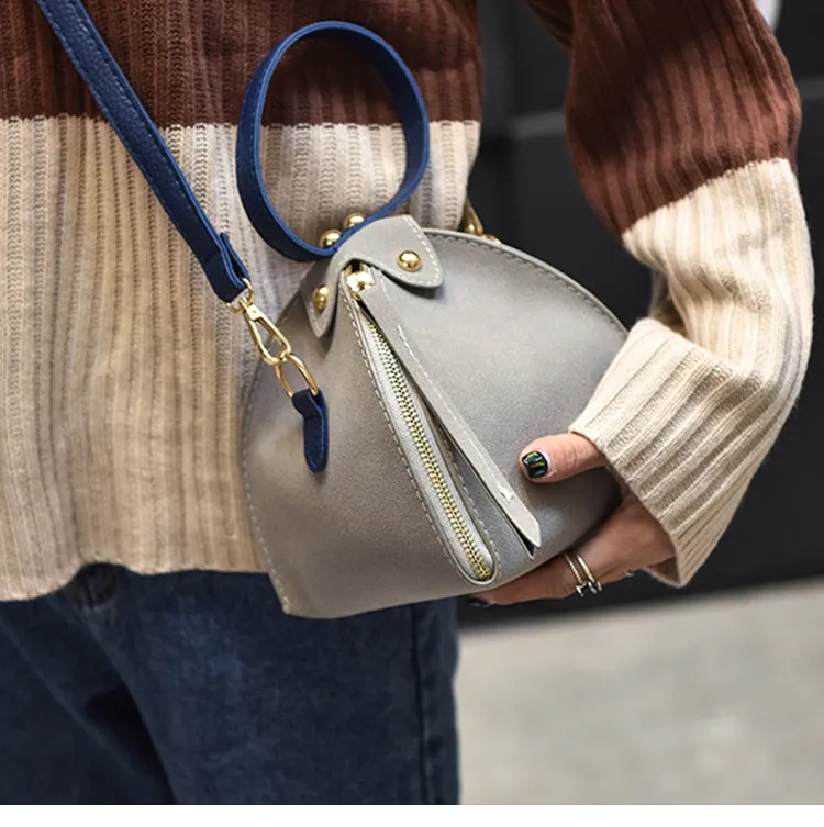 Women Leather Zongzi Handbag Patterns Leather Pattern Women Crossbody Bags Leather Craft Pattern